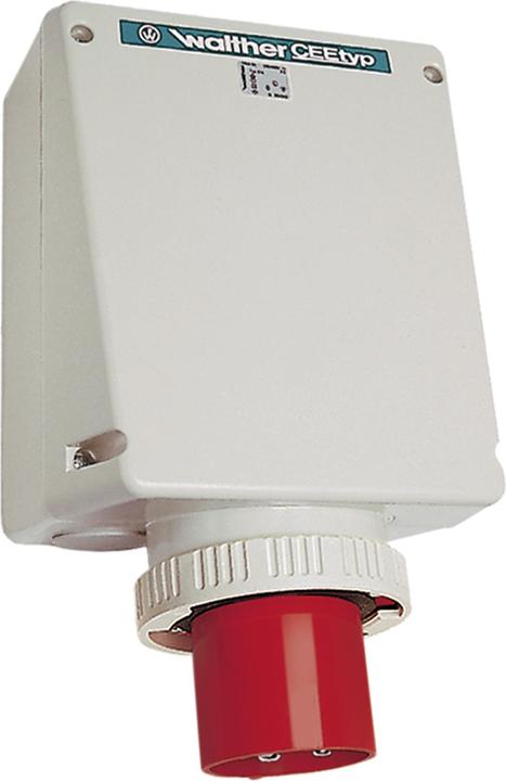 Walther Werke WAL 678 Wall scaffold plug 125A CEEtype 400V 6h rt 5pol. IP67
