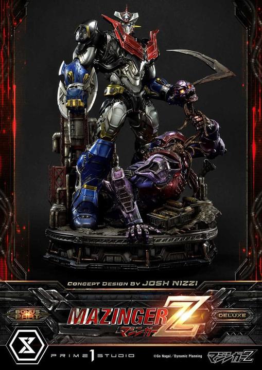 Actual product image Prime 1 Studio Mazinger Z statuette Ultimate Diorama Masterline Concept Design by Josh Nizzi Deluxe Bonus Version 6
