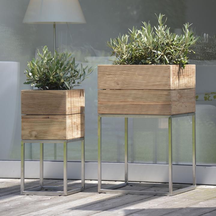 Produktbild JanKurtz Minigarden Pflanzbehälter mit Gestell (40 cm)
