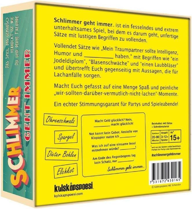 Actual product image TOP There's always a worse way (German)