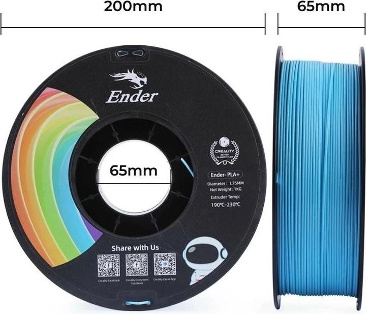 Immagine prodotto Creality Ender (PLA, 1.75 mm, 1000 g, Blu)