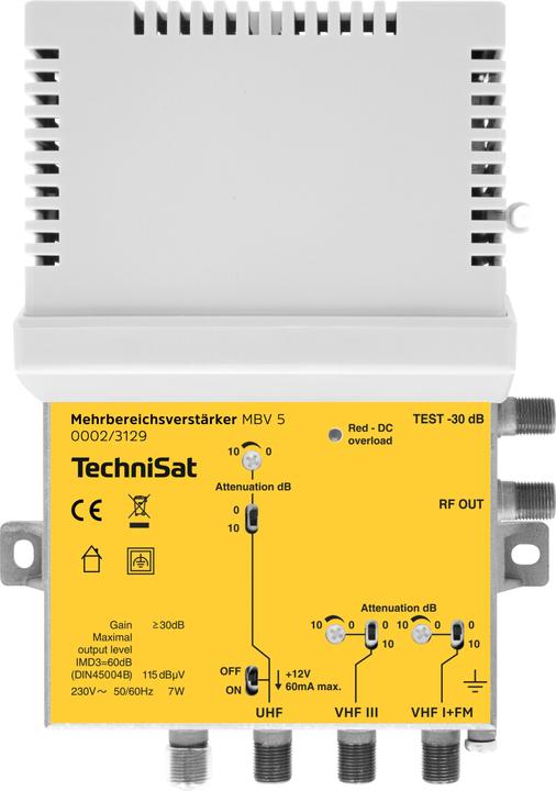 Produktbild TechniSat MBV 5 RV-Verstärker/Verbinder (Verstärker)