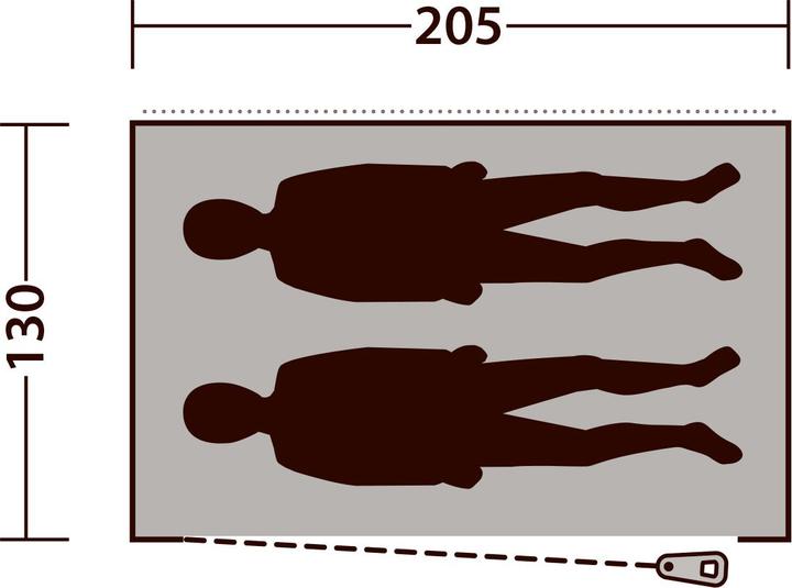 Produktbild Outwell Free Standing Innenzelt (Vorzelt, 2.20 kg, 2 Personen)