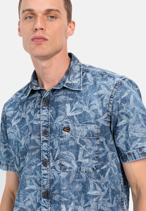 Image du produit Camel Active Chemise à manches courtes avec imprimé all-over (S)