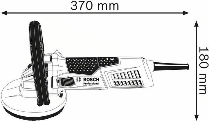 Immagine prodotto Bosch Professional Gbr 15 Ca (Smerigliatrice per calcestruzzo, 1500 W)