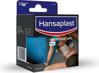 Actual product image Hansaplast bande de kinésiologie bleu (5 m)