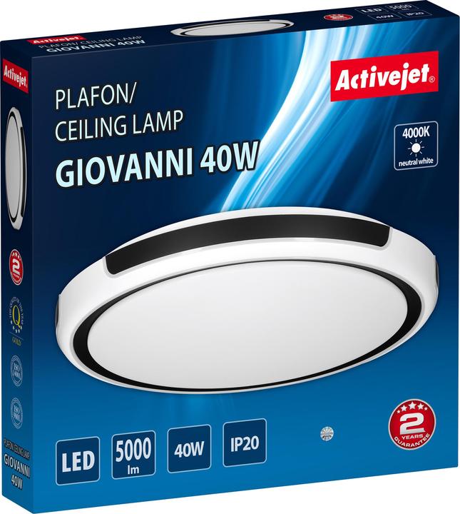 Produktbild Activejet LED-Deckenleuchte AJE-GIOVANNI 40W (5000 lm)