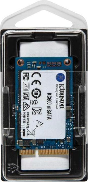 Productafbeelding Kingston KC600 (256 GB, mSATA)