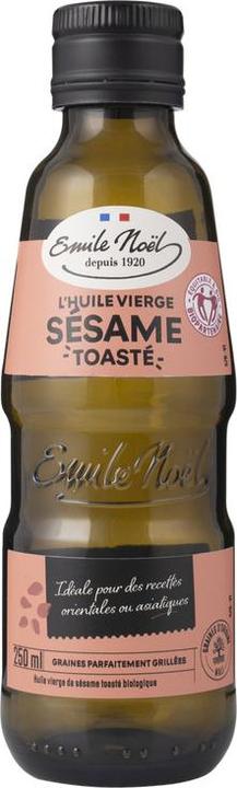 Emile Noël Bio Natives Sesamöl geröstet aus fairem Handel (500 ml)