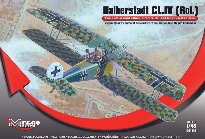 Produktbild Mirage Hobby Halberstadt CL.IV(Rol)Twi-seat ground su