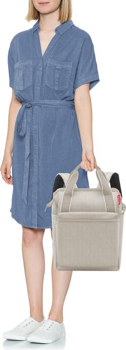 Actual product image reisenthel Backpack Allrounder R Herringbone Sand (12 l)