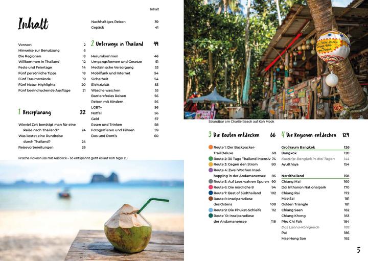 Immagine prodotto Reiserouten durch Thailand: Reiseplanung, Highlights, Inspirationen (Tedesco, Vanessa Mosch, Nils Alexander Kemna, 2024)