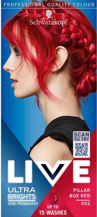 Produktbild Schwarzkopf Live Ultra Brights (92 Pillar Box Red)