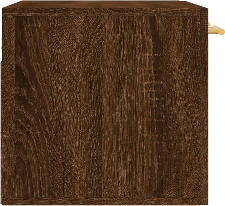 Image du produit VidaXL Wandschrank Braun Eichen-Optik 60x36,5x35cm Holzwerkstoff (60 x 36,5 x 35 cm)