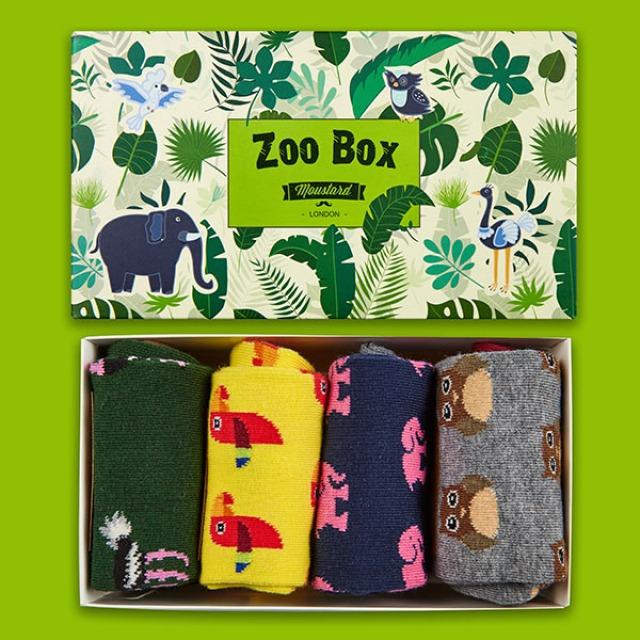 Image du produit Moustard Zoo Box (paquet de 4, 41 - 46)
