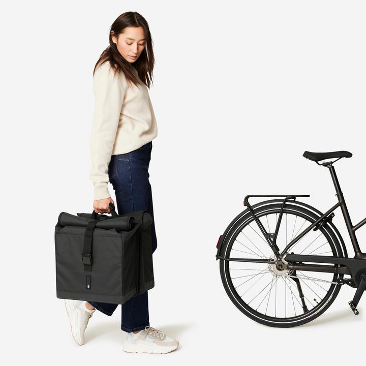 Immagine prodotto Decathlon Doppel-Fahrradtasche 500 (20 l, Borsa portapacchi)