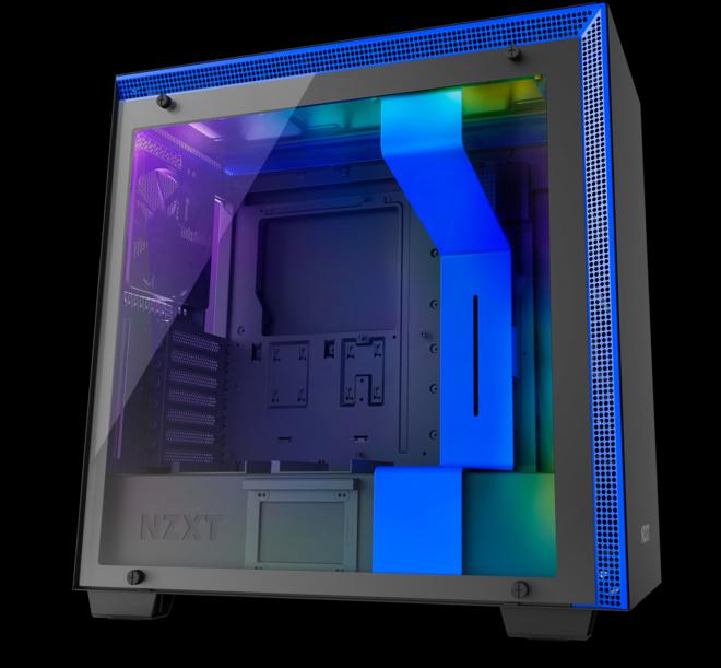 NZXT H700i - Blue (ATX, mATX, Mini-ITX, E-ATX)