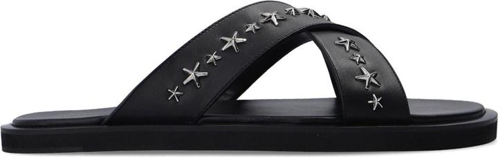 Jimmy Choo Palmo Leather Sandals (41)