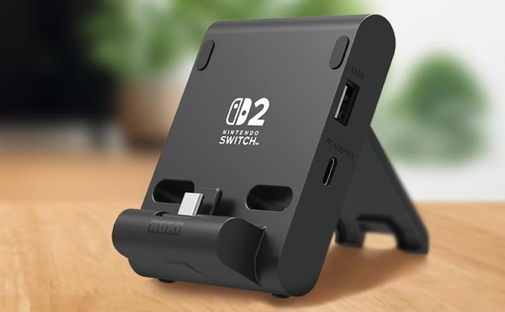 Produktbild HORI NSW2 USB Playstand Dual offiziell lizenziert (Switch 2)