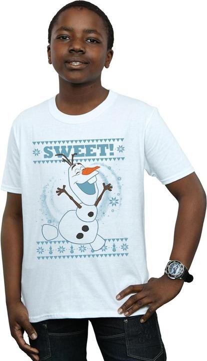 Image du produit Disney - T-shirt FROZEN OLAF SWEET CHRISTMAS - Garçon (152, 158)