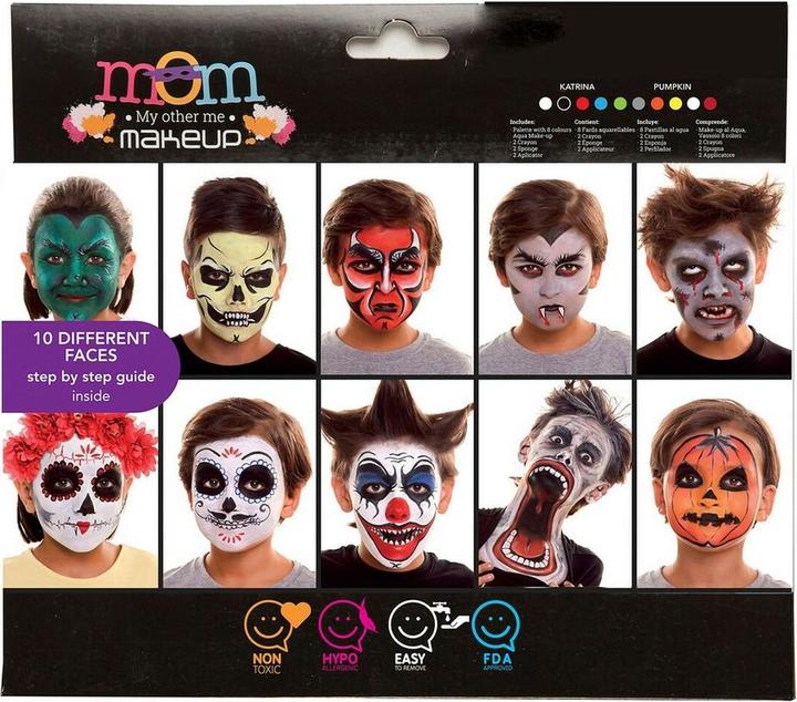 Image du produit My Other Me Kit de maquillage de luxe pour enfants Halloween (20 x 23 x 2 cm)