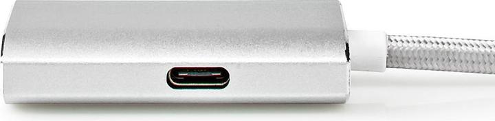 Produktbild Nedis CCTB64680AL20. Kabellänge: 2 m, Anschluss 1: HDMI Typ A (Standard), Anschluss 2: USB Typ-C. Menge p (2 m, USB Typ C, HDMI)