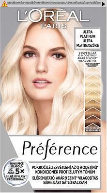 Produktbild L'Oréal Paris Loreal Professionnel -ondissimes Preferences Lightening Hair Color Eye Shadow Extreme Platinum