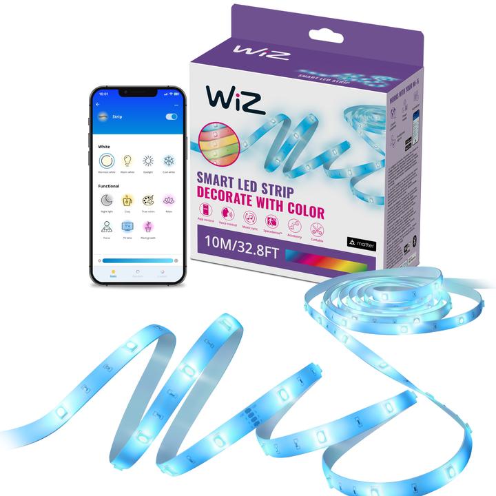 Actual product image WiZ LED strip (RGB, 1000 cm, Indoor)