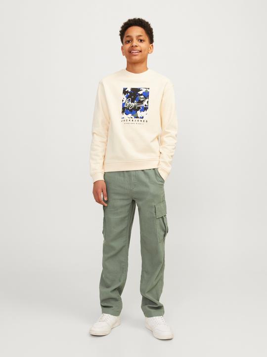 Actual product image Jack & Jones Jpstbill Jjnate Linen Blend Cargo Jnr (170)