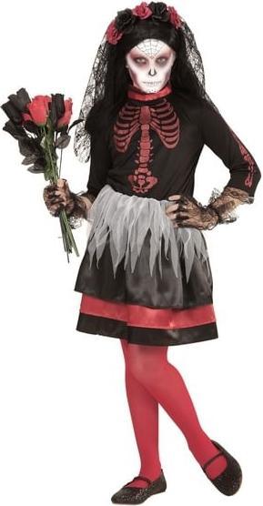 Produktbild Widmann Kinderkostüm Braut Dia de los Muertos (158)