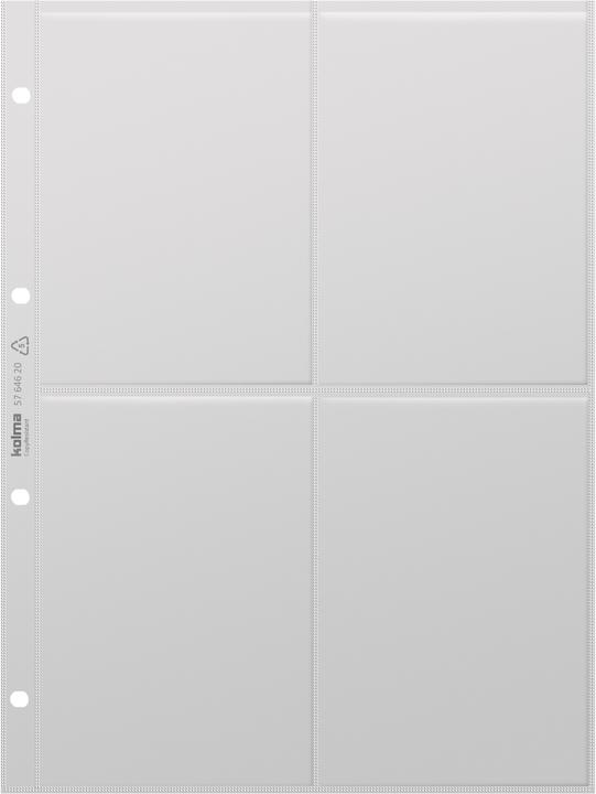 Kolma Zeigetasche A4 4xA6 (10 x 15 cm) glatt strong (A6, 10 x)