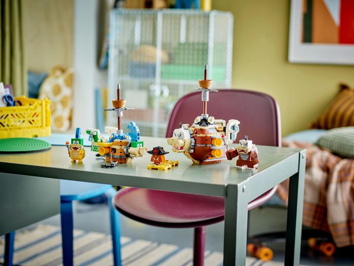 Image du produit LEGO 71427 Super Mario Larry et les galères aériennes de Morton - Kit d'extension (71427, LEGO Super Mario)