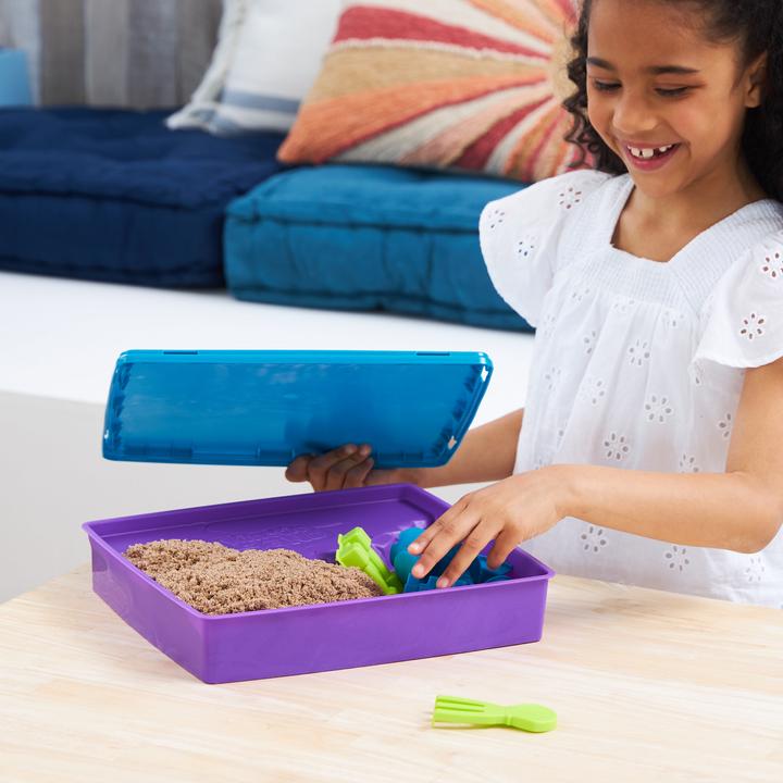 Actual product image Spin Master Kinetic Sand Deluxe Beach Fun Play Set