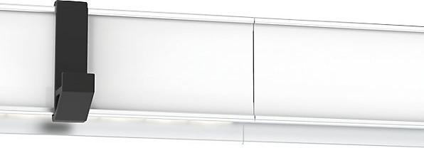 Image du produit Maul Barre de fixation multifonctionnelle MAULtalent, longueur 525 mm, lot de 4