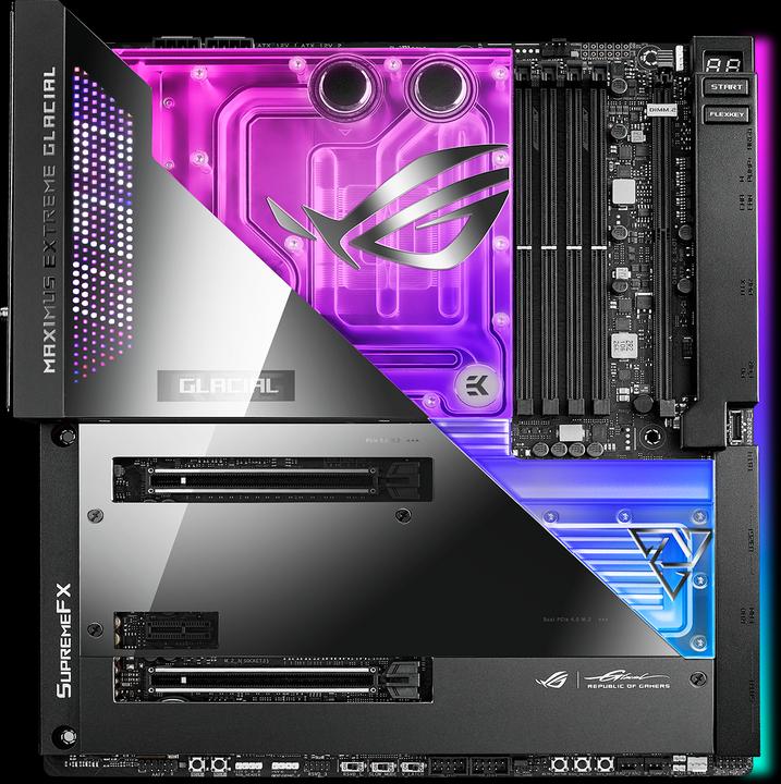 Image du produit ASUS ROG Maximus Z690 Extreme Glacial (LGA 1700, Intel Z690 (DDR5), E-ATX)