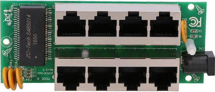 Image du produit Extralink POE INJECTOR 4 PORT GIGABIT - - 4 ports Gigabit Ethernet (802,3at (PoE+), 48 W)