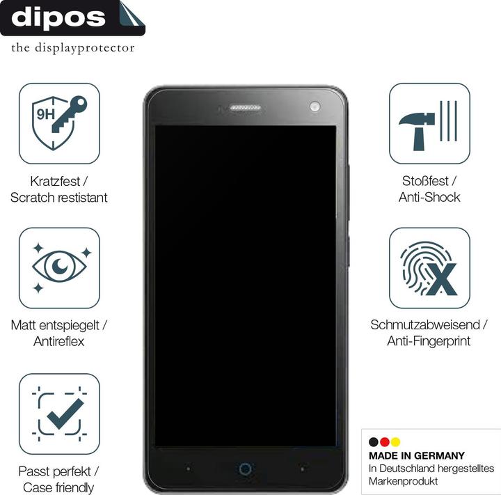 Produktbild Dipos Displayschutz Anti-Shock (1 Stück, ZTE Blade L3)