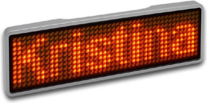 Actual product image No Name LED nameplate 11 x 44 pixel, USB (Electronics kit)