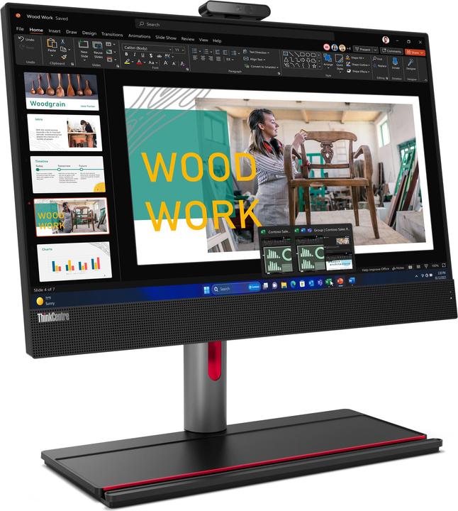 Productafbeelding Lenovo THINKCENTRE M90A I7-14700 512GB 16GB 24IN DVDRW W11P (Intel Core i7-14700, 16 GB, 512 GB, UHD Graphics 770)