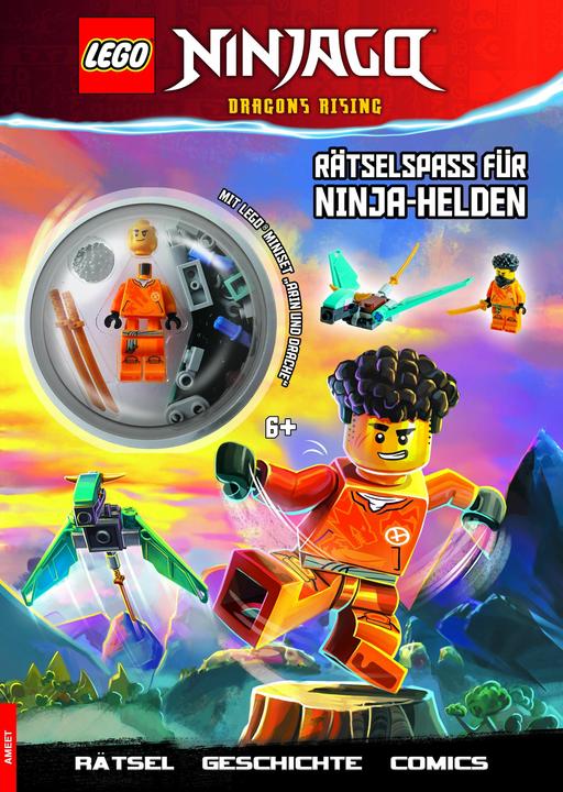 Produktbild LEGO® NINJAGO® – Rätselspass für Ninja-Helden (LEGO Ninjago)