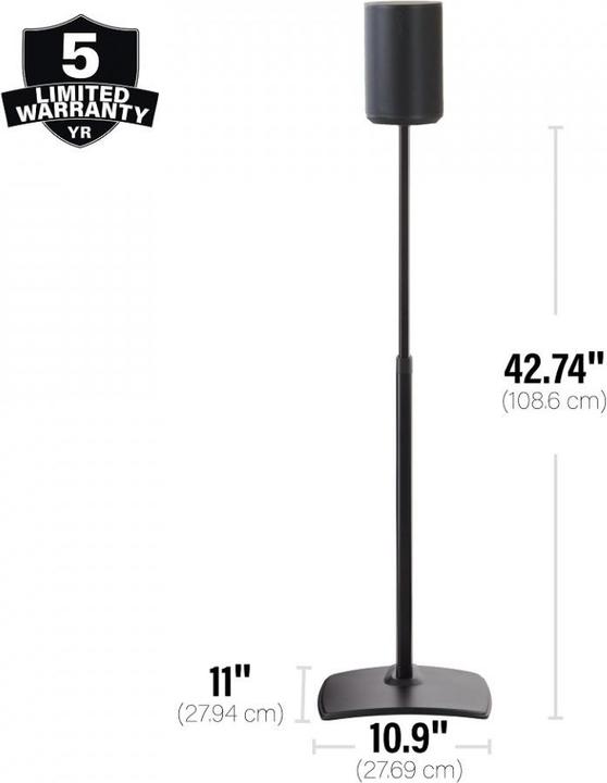 Produktbild Sanus WSSE1A1-B2 (1 Stk., Ständer, Höhenverstellbar)