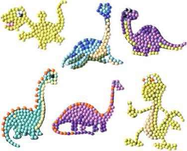Immagine prodotto Magni Diamante che dipinge i dinosauri preistorici 4,5 cm 6s