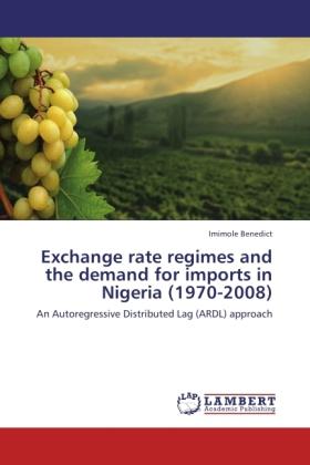 Immagine prodotto Exchange rate regimes and the demand for imports in Nigeria (1970-2008) (Tedesco, Imimole Benedict, 2011)