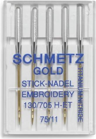 Produktbild Prym Nähmaschinennadel Gold Stick NM75 - 90, SB5, H - ET