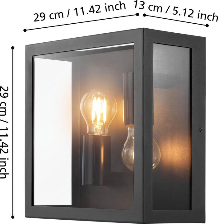Actual product image EGLO Alamonte 1 (E27, IP44)