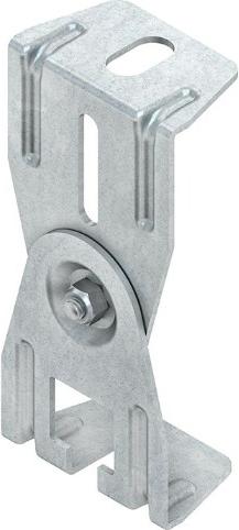 Image du produit Niedax NIE DBG12 Patte de fixation au plafond avec articulation pour tige filetée M12, finition à chaud (7.30 cm)