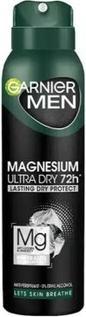 Produktbild Garnier Magnesium Ultra Dry 72H Men Deo Spray 150Ml (Spray, 150 ml)
