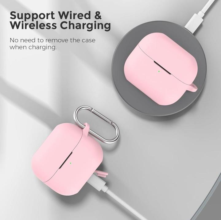 Produktbild Screenguard Samsung Galaxy Buds3 Pro Liquid Silicone Case Hülle mit Karabiner