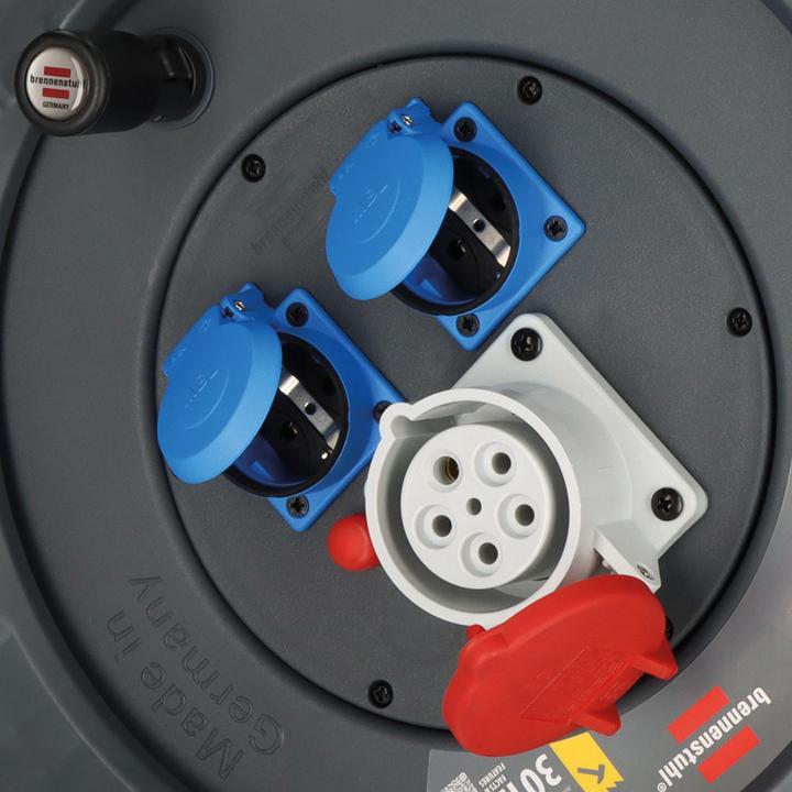 Produktbild Brennenstuhl Professional CEE-Kabeltrommel KD 3200 C1 mit Rundum-Überrollschutz (30 m)