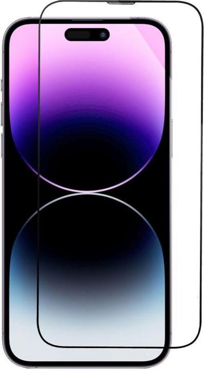 Actual product image Partner Telecom Protective glass OEM 5D Full Glue Tempered Glass for iPhone X black + applicator (1 Piece, Apple iPhone X)